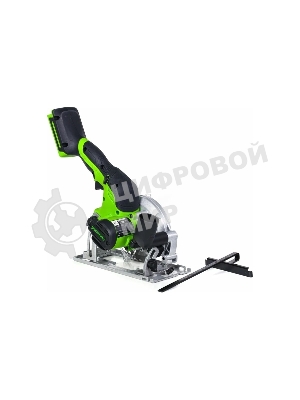 Циркулярная пила аккумуляторная GreenWorks G24MCS 24В, бесщеточная, без АКБ и ЗУ (1501207)