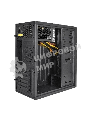 Компьютерный корпус Miditower ExeGate XP-340U-UNS450 (ATX, БП UNS450 с вент. 12см, 1хUSB/2хUSB 3.0, аудио)