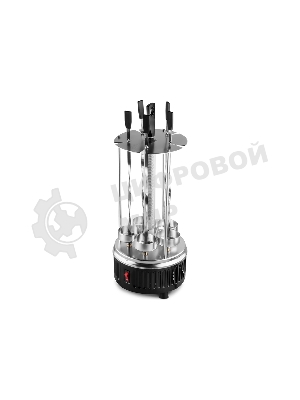 Шашлычница электрическая BQ BBQ1000 черный/стальной