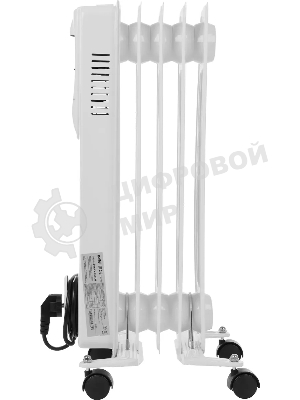 Обогреватель масляный Ballu Comfort BOH/CM-05WDN 1000 (5 секций) белый, 1000 Вт, 15 м2, термостат