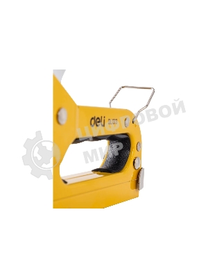 Мебельный степлер Deli DL1313 3-в-1. 4-8мм. 0,6 кг. Полностью стальная конструкция. Подходит для D/U/T.