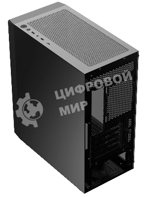 Компьютерный корпус Ocypus Gaммa C50 без БП черный (Gaммa-C50-BKG000XX-GL)