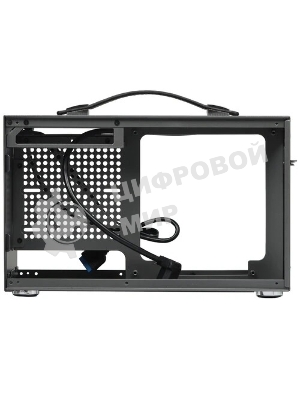 Компьютерный корпус без блока питания PCCooler I100 PRO MESH GY, Mesh Compact, серый, SPCC, no fans ITX 60/300/SFX PSU support; 1x2.5