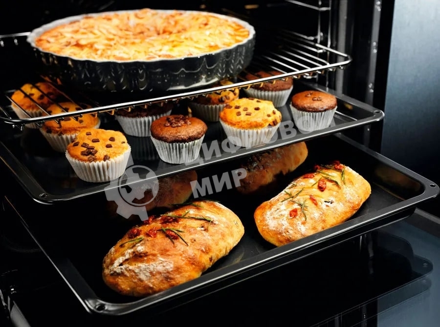 Духовой шкаф электрический встраиваемый Electrolux EOF3H00BX нержавеющая сталь