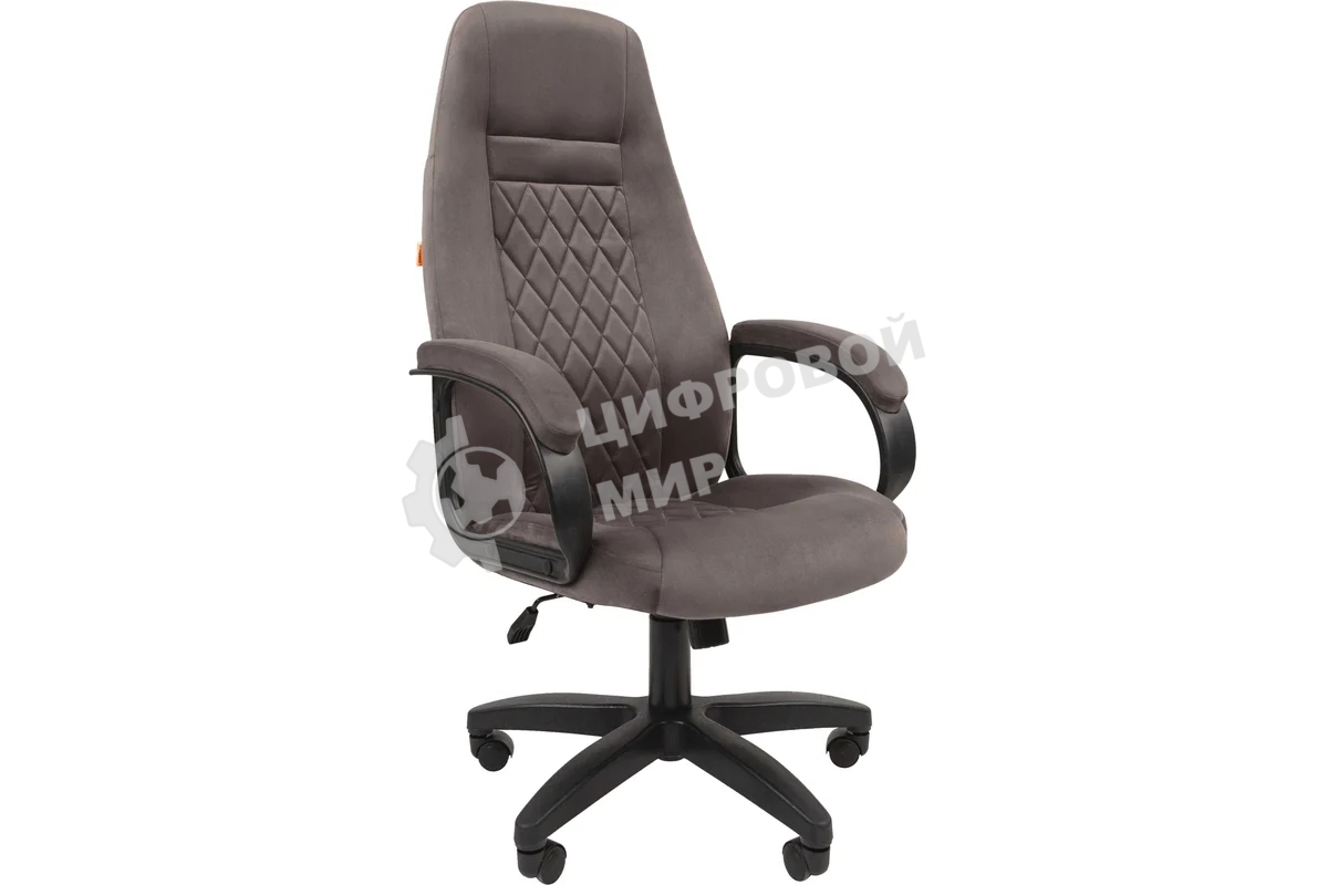 Кресло офисное Chairman Home 951 ткань Т-55 серый