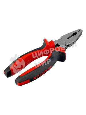 Плоскогубцы комбинированные Matrix 17091 180 мм, хром-ванадий, двухкомпонентные рукоятки