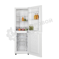 Холодильник Kraft KF-NF271W белый двухкамерный 129/64л морозилка снизу, No Frost