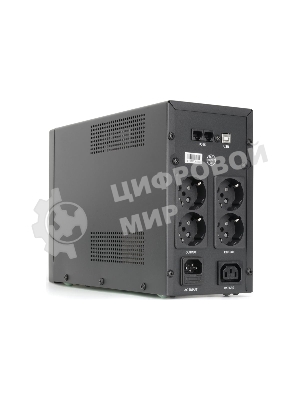 Источник бесперебойного питания Crown CMU-SP1500EURO USB/1500 ВА/900 Вт/1 х IEC 320 C13 (компьютерная), 4 х CEE 7 (евророзетка)