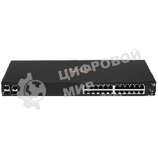 Коммутатор HPE Aruba Networking CX 6000 24G 4SFP, 24×1 Гбит/с + 4×1 Гбит/с SFP, управляемый