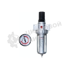 Набор аксессуаров KRAFTOOL INDUSTRIE QUALITAT 06506для пневмосистем: манометр. влагоотделитель