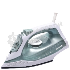 Утюг Eurostek EEI-2400 бирюзовый, 2400 Вт, 45 г/мин, 140 г/мин, 300 мл