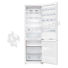 Холодильник LEX LKB201WIDMax белый двухкамерный 314/142л морозилка снизу, No Frost