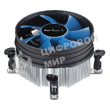 Кулер для процессора DEEPCOOL THETA 21 PWM черный/синий, 92 мм, алюминий, 2400 об/мин, 33.4 дБ, 4 pin, 95 Вт, 60.5 мм
