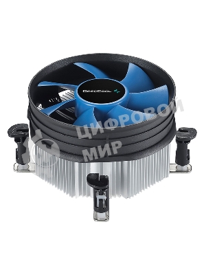 Кулер для процессора DEEPCOOL THETA 21 PWM черный/синий, 92 мм, алюминий, 2400 об/мин, 33.4 дБ, 4 pin, 95 Вт, 60.5 мм