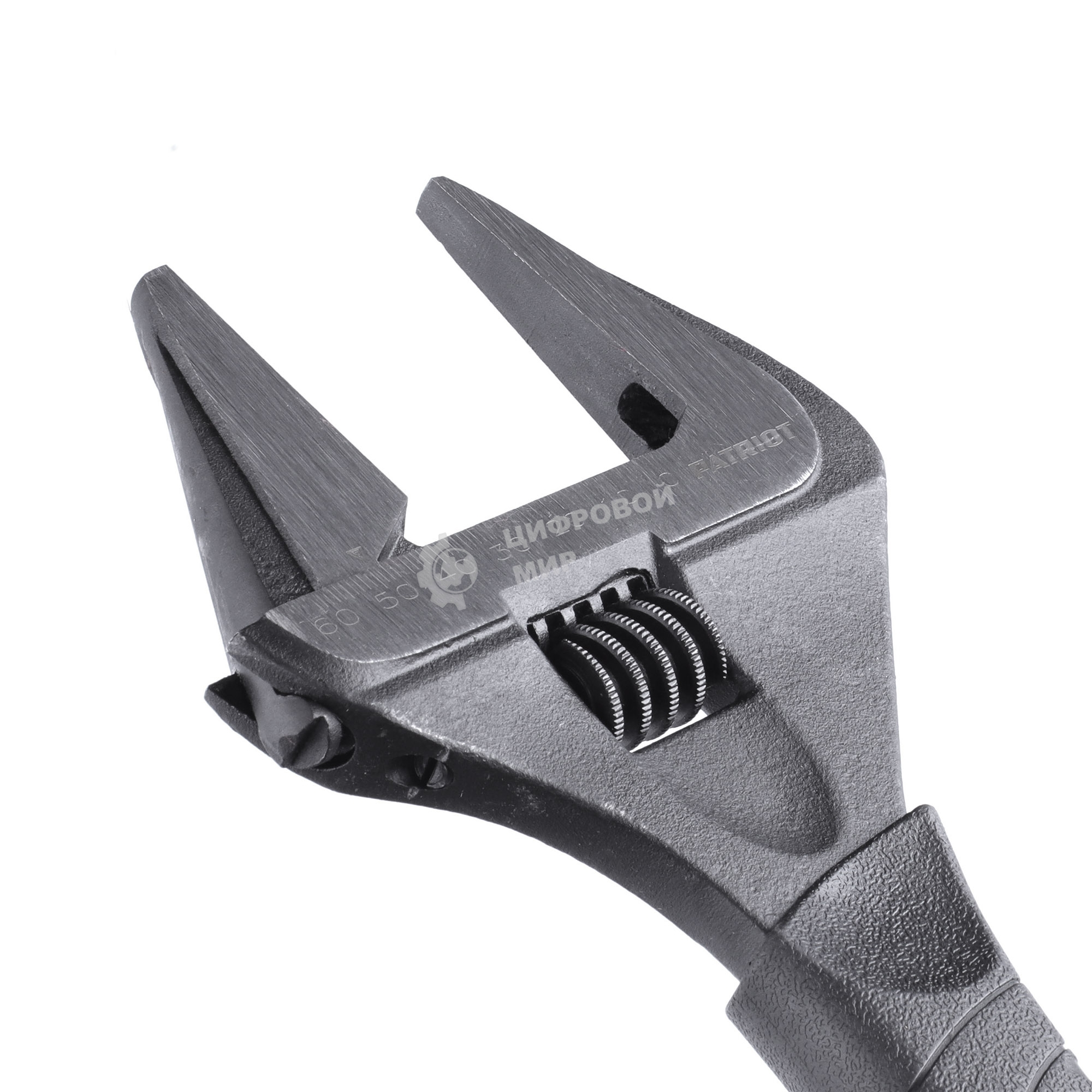 Ключ разводной Patriot TAW 308, Cr-V, тонкие губки, фосфатирование, 308 мм, зев 60 мм