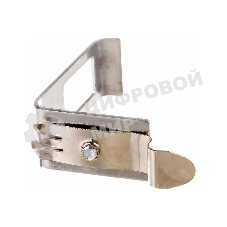 Рамка на DIN-рейку для установки модуля типа Keystone, металлическая Lanmaster