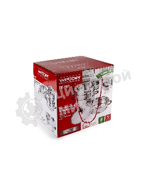 Мантоварка-пароварка WEBBER BE-083 8 л, 26 см, нержавеющая сталь, 4 уровня