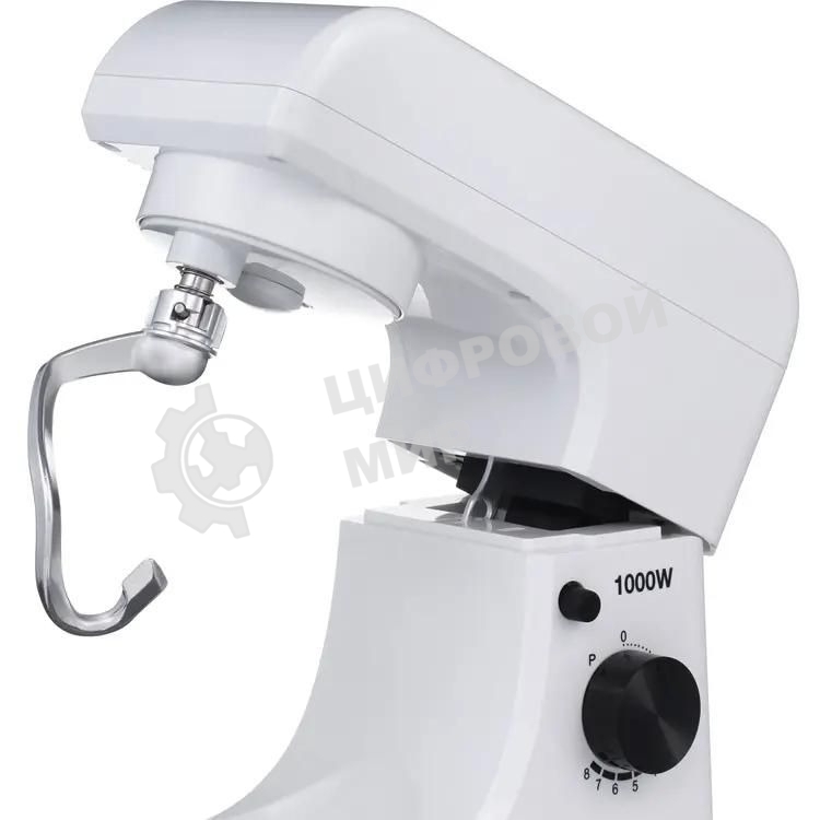 Миксер планетарный Hyundai HYM-S4451 1000 Вт, белый/черный