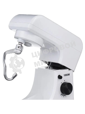 Миксер планетарный Hyundai HYM-S4451 1000 Вт, белый/черный