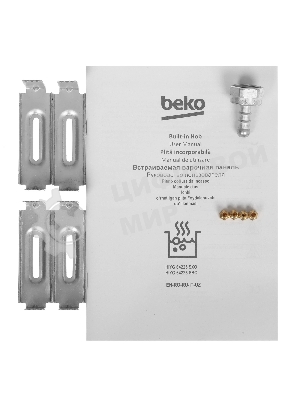 Встраиваемая газовая варочная поверхность Beko HIYG 64225 SXO нержавеющая сталь