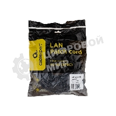 Патч-корд UTP Cablexpert PP12-20M/BK cat.5e, 20м, литой, многожильный, черный