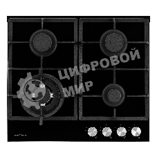 Газовая варочная панель Krona ALMA 60 BL черный