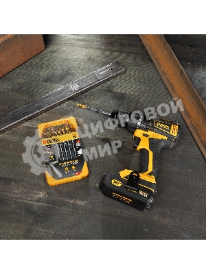 Набор сверл по металлу Denzel 1-10 мм, HSS-Tin, Golden Tip, 10 шт