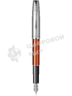 Ручка перьевая Parker Sonnet Essentials SB F545 (CW2169228) LaqOrange CT, F, сталь нержавеющая, подарочная коробка