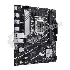 Материнская плата ASUS PRIME B760M-R D4, LGA 1700, Intel B760, 2xDDR4, 4xSATA, 2xM.2, 1xPCIe 4.0 x16, 1xPCIe x1, 1xHDMI, 1x 2.5Gb LAN, 4xUSB-A 2.0, 4xUSB-A 3.2 Gen 1, 3x3.5 мм, 7.1, mATX