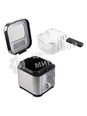 Фритюрница Endever Skyline FR-113, черный-стальной