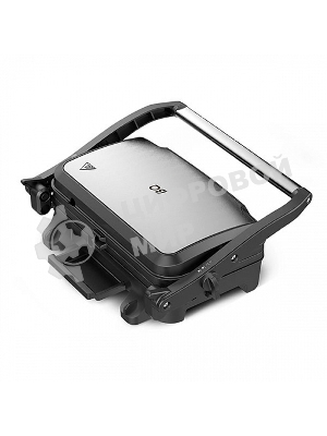 Гриль электрический BQ GR3006, черный/стальной