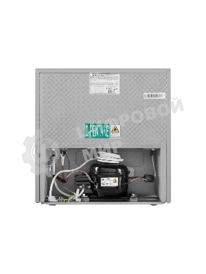 Холодильник Maunfeld MFF50SL серебристый матовый однокамерный 46л