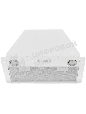 Вытяжка встраиваемая Elikor Flat 52П-650-К3Д белый, 52 см, 650 куб. м/ч, 60 дБ