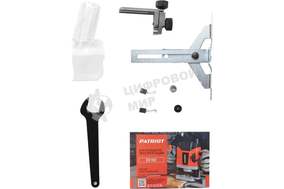 Фрезер электрический Patriot ER 100, 710 Вт, цанги 6/10 мм