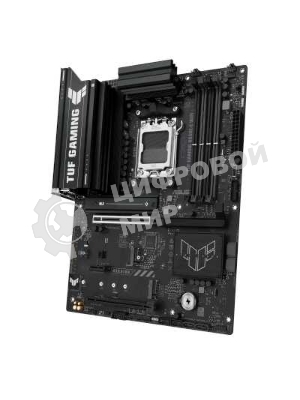 Материнская плата ASUS TUF GAMING B650-E WIFI, AM5, AMD B650, 4xDDR5, 4xSATA, 3xM.2, 1xPCIe 4.0 x16, 1xPCIe 4.0 x16, 1xPCIe x1, 1xDP, 1xHDMI, 1x2.5Gb LAN, Wi-Fi 6E, Bluetooth 5.3, 2xUSB-C (1x10Gbps, 1x20Gbps), 3xUSB-A 5Gbps, 2xUSB-A 10Gbps, 3xUSB-A 2.0, 5x3.5 мм, 7.1, ATX