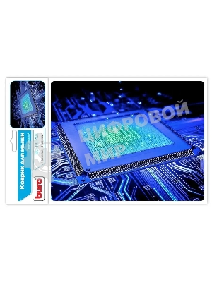 Коврик для мыши Buro BU-R51768 рисунок/процессор