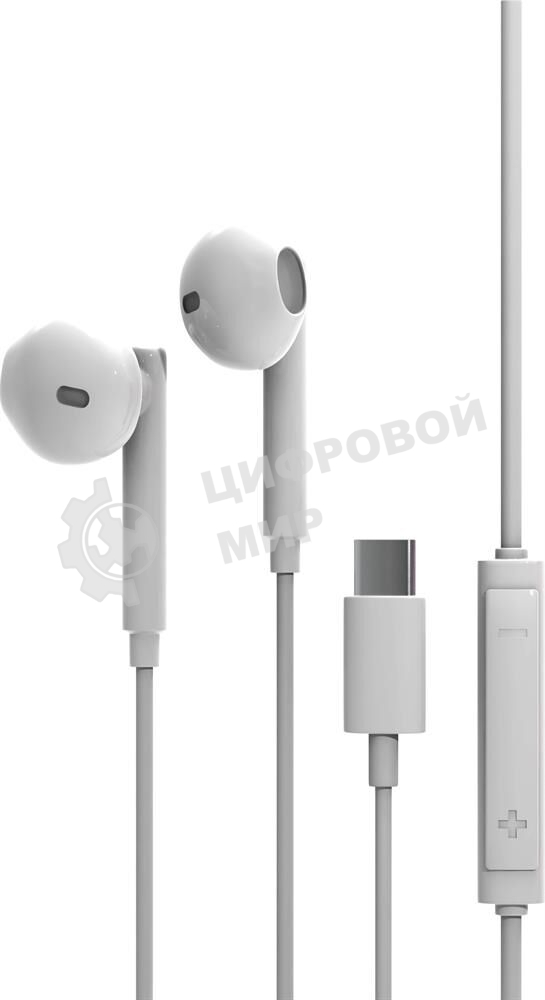 Проводные наушники More Choice G19a белый, вкладыши