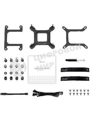 Система жидкостного охлаждения Ocypus Sigma L36 PRO BK IPS Display/черный/310W/All Intel/AMD AM*/Screws