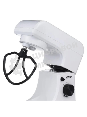 Миксер планетарный Hyundai HYM-S4451 1000 Вт, белый/черный