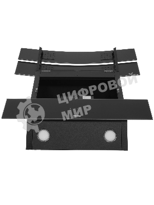 Вытяжка наклонная Beko HCA 62640 B чёрный, 60 см, 537 м³/ч, 48 дБ