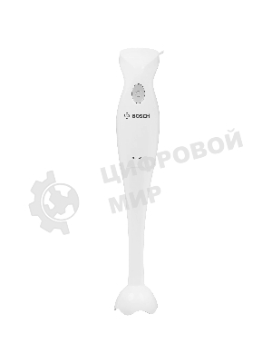 Блендер погружной Bosch MSM 6B150 белый, 300 Вт, 1 скорость, турбо