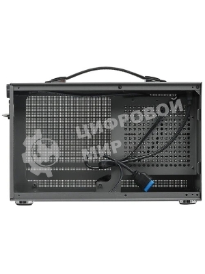 Компьютерный корпус без блока питания PCCooler I100 PRO MESH GY, Mesh Compact, серый, SPCC, no fans ITX 60/300/SFX PSU support; 1x2.5