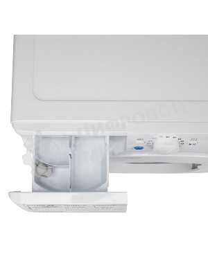 Стиральная машина Indesit BWSA 6109 WWV RU белый, загрузка фронтальная 6 кг, 1000 об/мин, класс: A