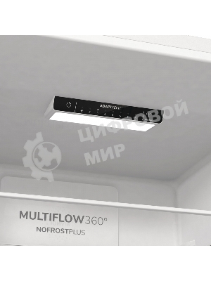 Холодильник Gorenje NRK619EEW4 белый двухкамерный 203/99л морозилка снизу, No Frost