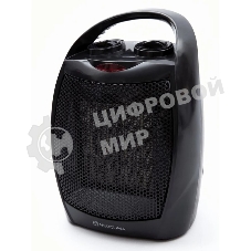 Тепловентилятор Neoclima PTC-07, черный, 750/1500 Вт, 20 м2, термостат