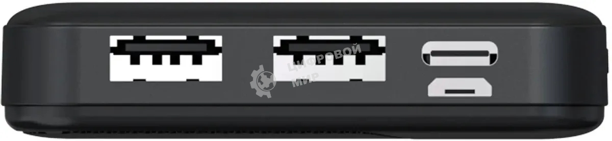 Портативный аккумулятор Buro BPF10A 10000mAh QC3.0/PD3.0 22.5W 2.1A 2xUSB-A/USB-C черный