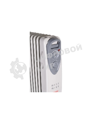 Обогреватель масляный Ресанта ОМ- 9Н (9 секций), белый, 2000 Вт, 20 м2, термостат 67/3/8