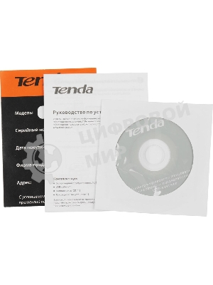 Адаптер Wi-Fi Tenda U12 (USB3.0, WLAN 1300Mbps, 802.11ac) 1x int Antenna