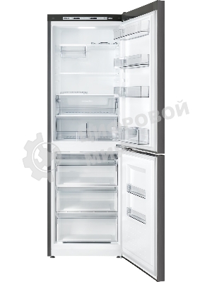 Холодильник Atlant XM 6623-159 черный металлик двухкамерный 182/159л морозилка снизу