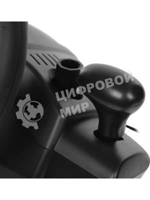Игровой руль DEFENDER (64067) Rager черн,PC/PS/Xbox/Switch,педали